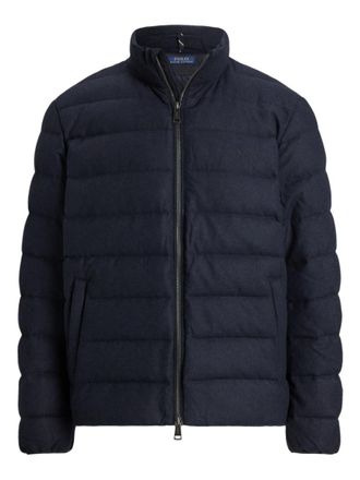 Ralph Lauren Navy Blue Zipped-Up Jacket