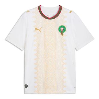 Puma Morocco 2026 Away Jersey PUMA White Victory Gold 783318-02