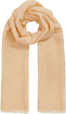 Reiss Viola Plain Linen-Blend Scarf