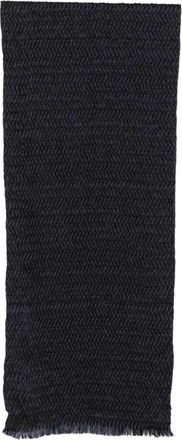 Giorgio Armani Scarf Classic Night Blue