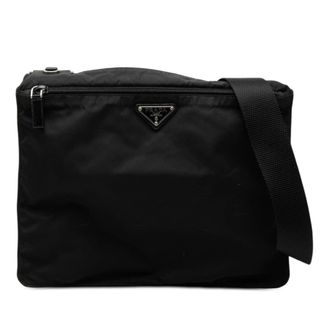 Prada Pre-owned Prada Tessuto Zip Top Crossbody Unisex XWSJOFYVT6EIGNIH