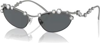 Swarovski Dames, Accessoires, Grijs, Maat: 56 MM