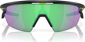 Oakley Gender Inclusive Sphaera 36mm Polarized Rectangle Sunglasses in Matte Black/prizm Road at Nordstrom