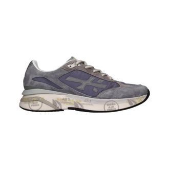 Premiata Moerun 8077 - Heren - Sneakers - Blauw - 46 EU - Leer - Schoenen