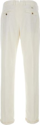 Pantaloni Torino Union 1 Pince Trousers - White