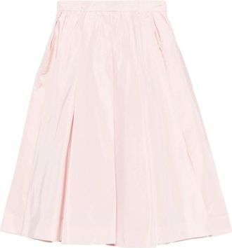 Prada Pocketed Midi A-line Skirt