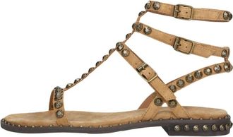 Ash Ash, Schoenen, Dames, Bruin, 40 EU, Leer, Play Flat Sandal