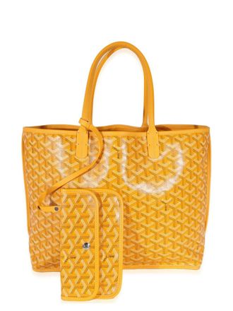 Goyard 2022 Anjou PM tote bag - Yellow