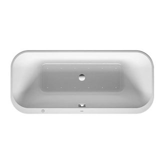 Duravit Ba&ntilde;o De Hidromasaje Duravit Happy D.2 1800x800mm, Versi&oacute;n De Superficie, 2 Rampas Traseras, Marco, Desag&uuml;e Y Rebose, Airsystem - 760320000as0000