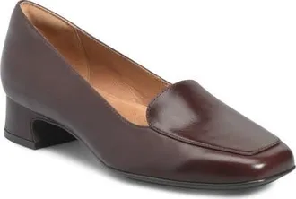 S&ouml;fft Lavender Loafer Pump in Tobacco at Nordstrom, Size 6.5