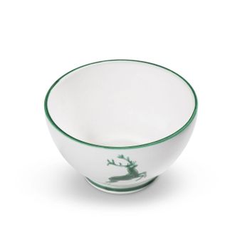 Gmundner Keramik Gmundner Keramik - Gmundner Cer&aacute;mica Ciervo Verde Taz&oacute;n De Cereales Grande (&oslash; 14cm)