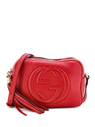 Gucci Soho Disco Leather Small crossbody bag - Rood