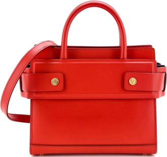 Givenchy Horizon Leather Mini satchel - Rood