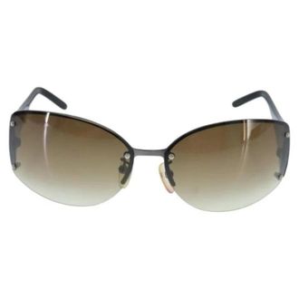 Celine Pre-owned Accessories, female, Brown, Size: ONE SIZE Pre-owned Plastic Sunglasses