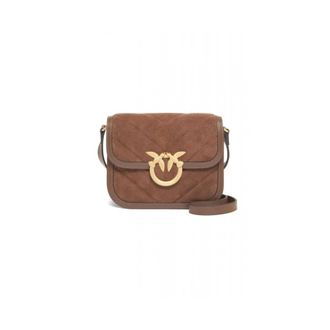 Pinko Pinko, Dames, Tassen, Bruin, Maat: ONE Size Leer