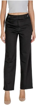 Street One Broeken, Dames, Zwart, 2XL L30, Klassieke Straight Leg Broek