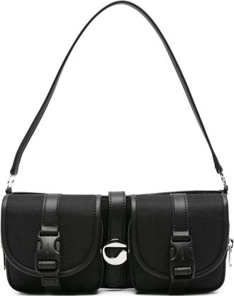 Coperni Zwarte Nylon Slim Top Handvat Tas - Dames - Schoudertassen - Zwart - ONE Size - Nylon - Tassen