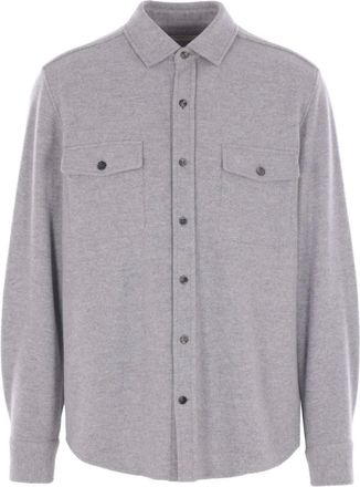 Agnona Camicia con tasche - Grigio