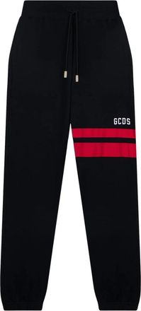 GCDS Joggingbroek - Heren - Sweatpants - Zwart - M - Katoen - Broeken