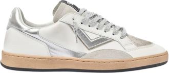 4B12 Schoenen, Dames, Wit, 37 EU, Leer, Play New D2004 Sneaker