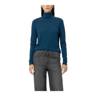 Luisa Cerano Coltrui - Dames - Truien - Blauw - Maat: L Zijde