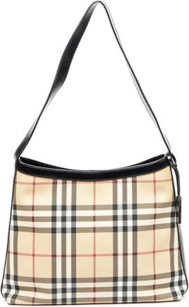 Burberry Borsa a spalla a quadri - Toni neutri