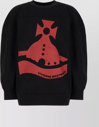 Vivienne Westwood crew neck graphic print sweater