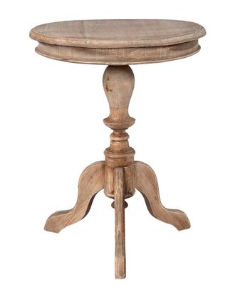 East at Main ford Rubberwood Accent Table