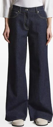 PESERICO Jeans 5 tasche con logo - Blu