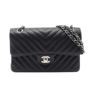 Chanel Pre-owned Vintage Shoulder Bag - Dames - Pre-owned - Zwart - Maat: ONE Size Leer
