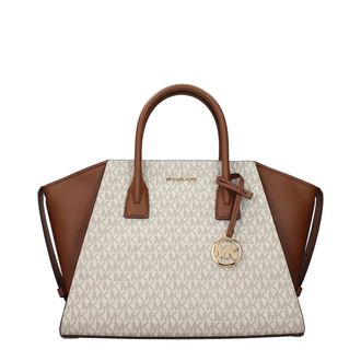 Michael Kors Beige Fabric Womens Handbag