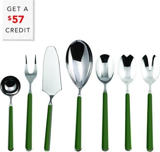 Mepra 7Pc Flatware Set With $57 Credit