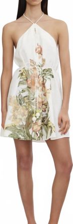 Significant Other Parisa Halter Dress In Botanic