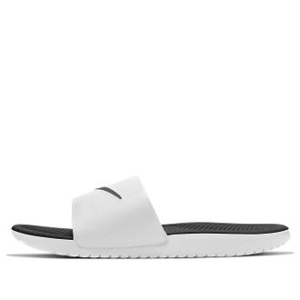 Nike Kawa Slide White Black 832646-100