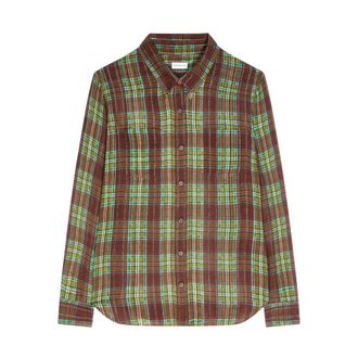 Dries Van Noten Camisa Lurex Holgada - Shirts - Mujer - Multicolor - S