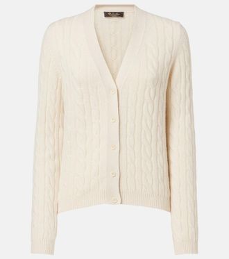 Loro Piana Jubilee cable-knit cashmere cardigan