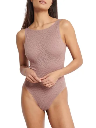 sloggi Womens ZERO Feel Bliss Body - Pink Polyamide - Size Medium