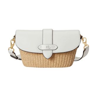 Ralph Lauren Cross Body Bags, female, White, Size: ONE SIZE Lynden Shoulder Bag Small
