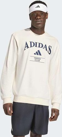 adidas adidas Performance - Adidas Heritage - Felpa girocollo bianco gesso/blu scuro