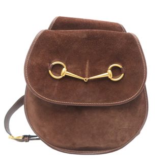 Gucci Brown Leather Shoulder Bag (Pre-Owned)