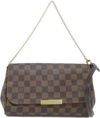 Louis Vuitton Pre-owned Cross Body Bags, female, Brown, Size: ONE SIZE Pre-owned Favorite MM Shoulder Bag