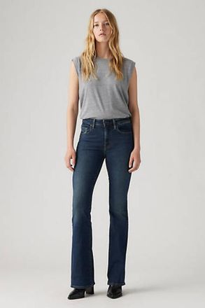 Levi's Jeans 726 svasati a vita alta - Donna - 24X30 - Blu / Dark Indigo Worn In
