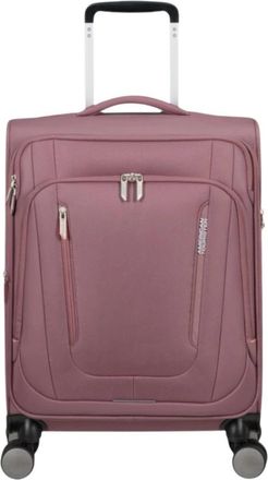 American Tourister Wanderlite Spinner S Exp TSA - unisex - Handbagage koffer - Rood - ONE Size - Polyester - Koffers