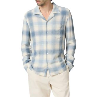 Paige Kransey Plaid Shirt in Shadow Plaid at Nordstrom, Size Xx-Large
