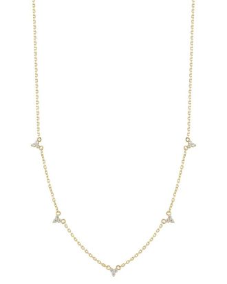 Glaze Jewelry 14K Plated Cz Necklace