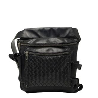 Bottega Veneta Pre-owned Backpacks, female, Black, Size: ONE SIZE Pre-owned Vintage Sling Bag