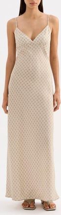 Nude Lucy Cosmos Cupro Slip Dress at Nordstrom, Size Medium