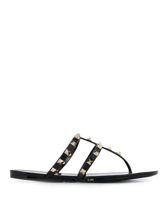 Valentino Garavani Summer Rockstud Thong Sandals