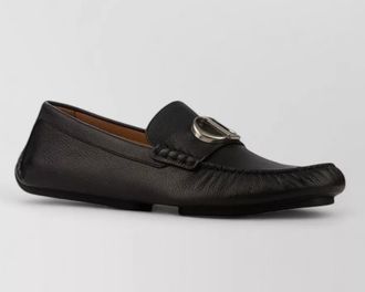 Dior leather loafers