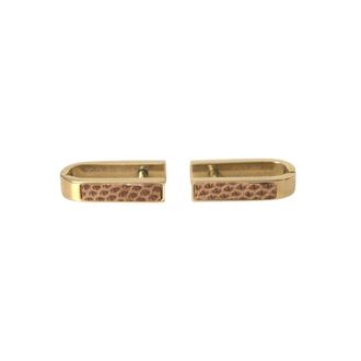 Dolce & Gabbana Gold Brass Cufflinks